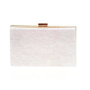 White and Gold clutch